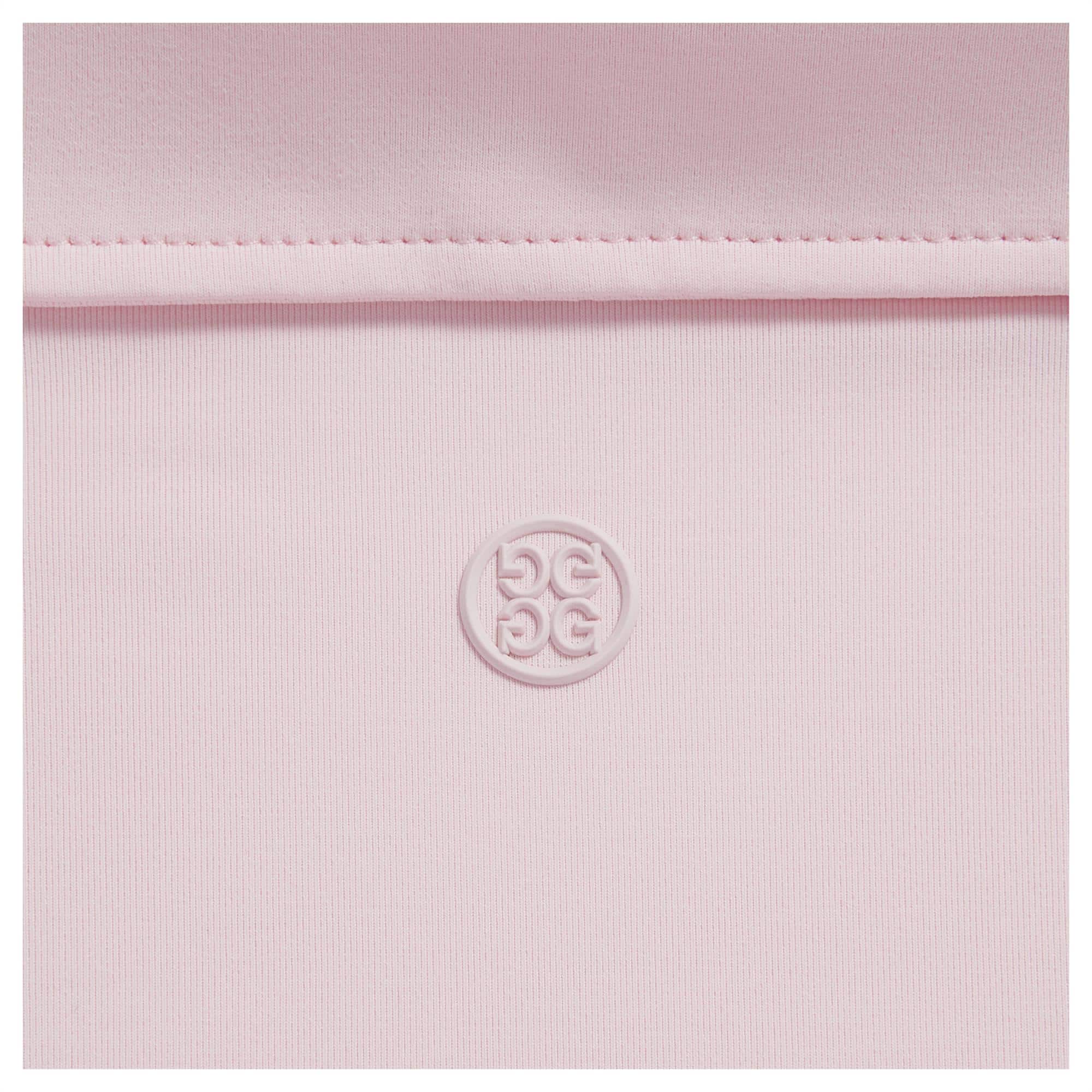 Ladies G/FORE Multi V Sleeveless Polo Blush